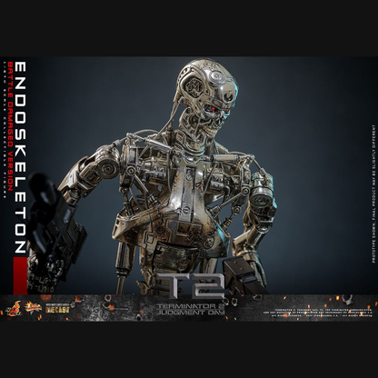 Hot Toys Terminator 2 - Endoskelett (Battle Damaged) Masterpiece Die-cast 1/6 Actionfigur