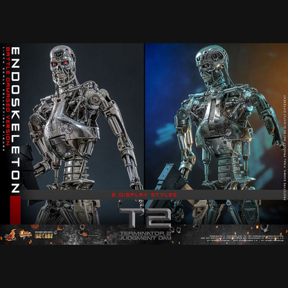 Hot Toys Terminator 2 - Endoskelett (Battle Damaged) Masterpiece Die-cast 1/6 Actionfigur