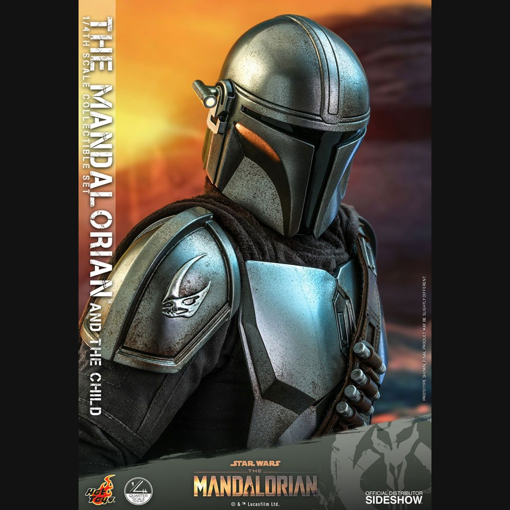 Hot Toys Star Wars: The Mandalorian - The Mandalorian & The Child 1/4 Actionfiguren Doppelpack