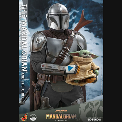 Hot Toys Star Wars: The Mandalorian - The Mandalorian & The Child 1/4 Actionfiguren Doppelpack