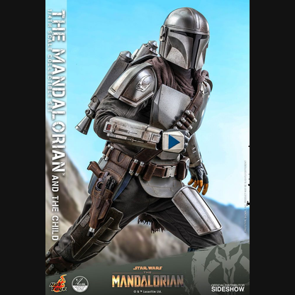 Hot Toys Star Wars: The Mandalorian - The Mandalorian & The Child 1/4 Actionfiguren Doppelpack