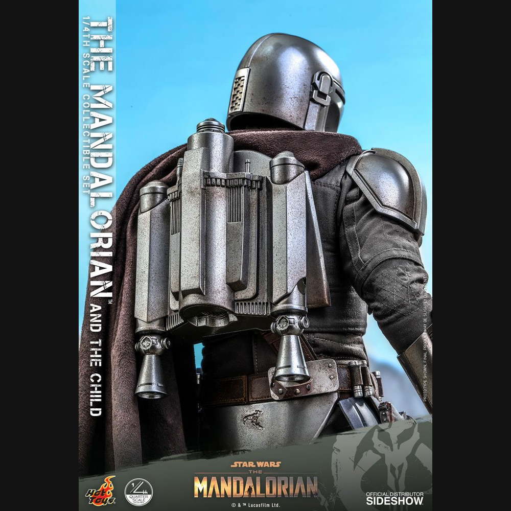 Hot Toys Star Wars: The Mandalorian - The Mandalorian & The Child 1/4 Actionfiguren Doppelpack