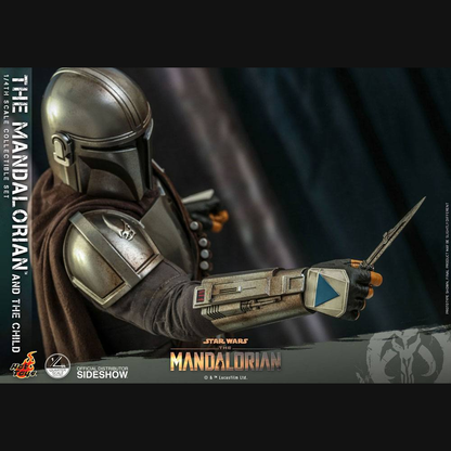 Hot Toys Star Wars: The Mandalorian - The Mandalorian & The Child 1/4 Actionfiguren Doppelpack