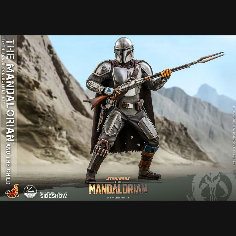 Hot Toys Star Wars: The Mandalorian - The Mandalorian & The Child 1/4 Actionfiguren Doppelpack
