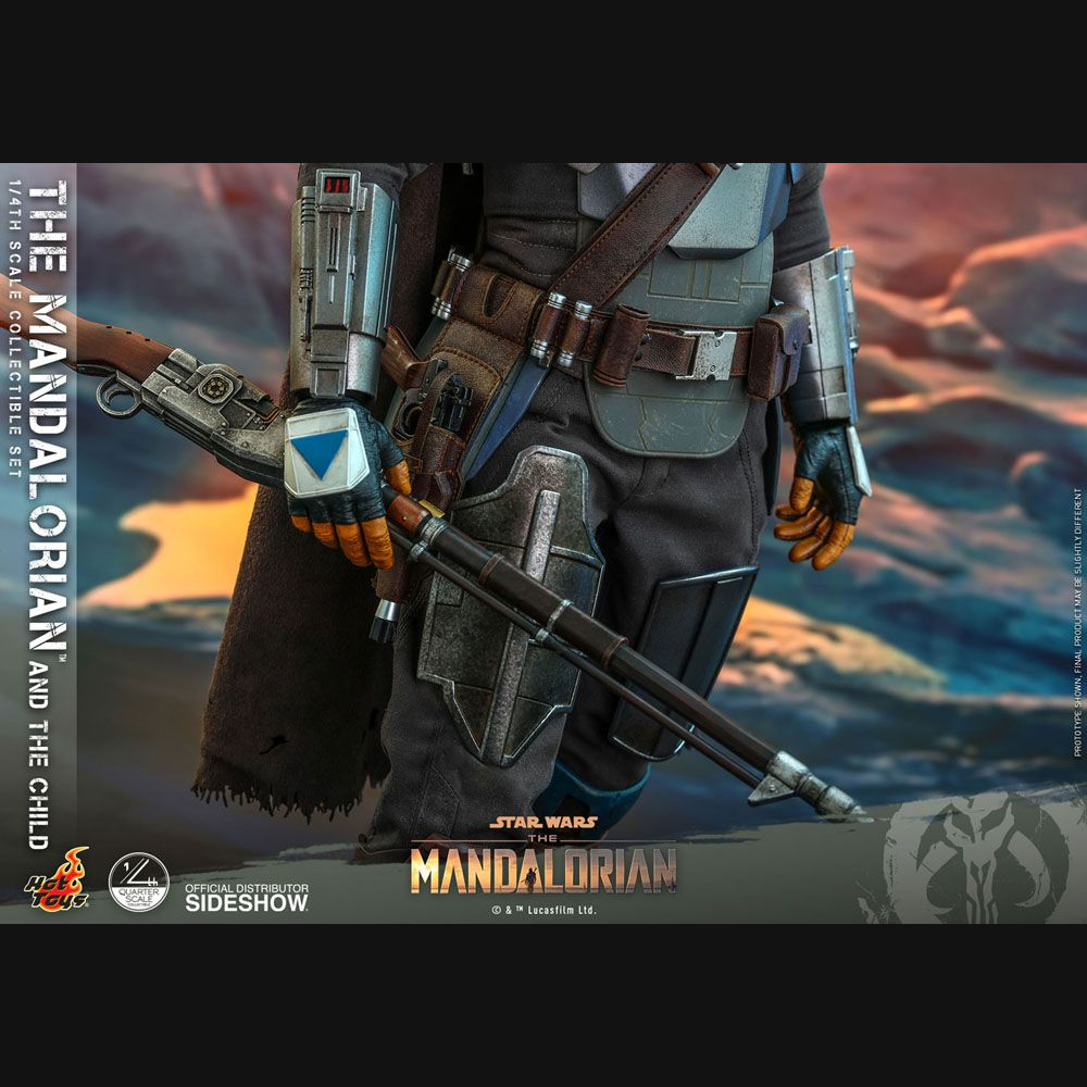 Hot Toys Star Wars: The Mandalorian - The Mandalorian & The Child 1/4 Actionfiguren Doppelpack