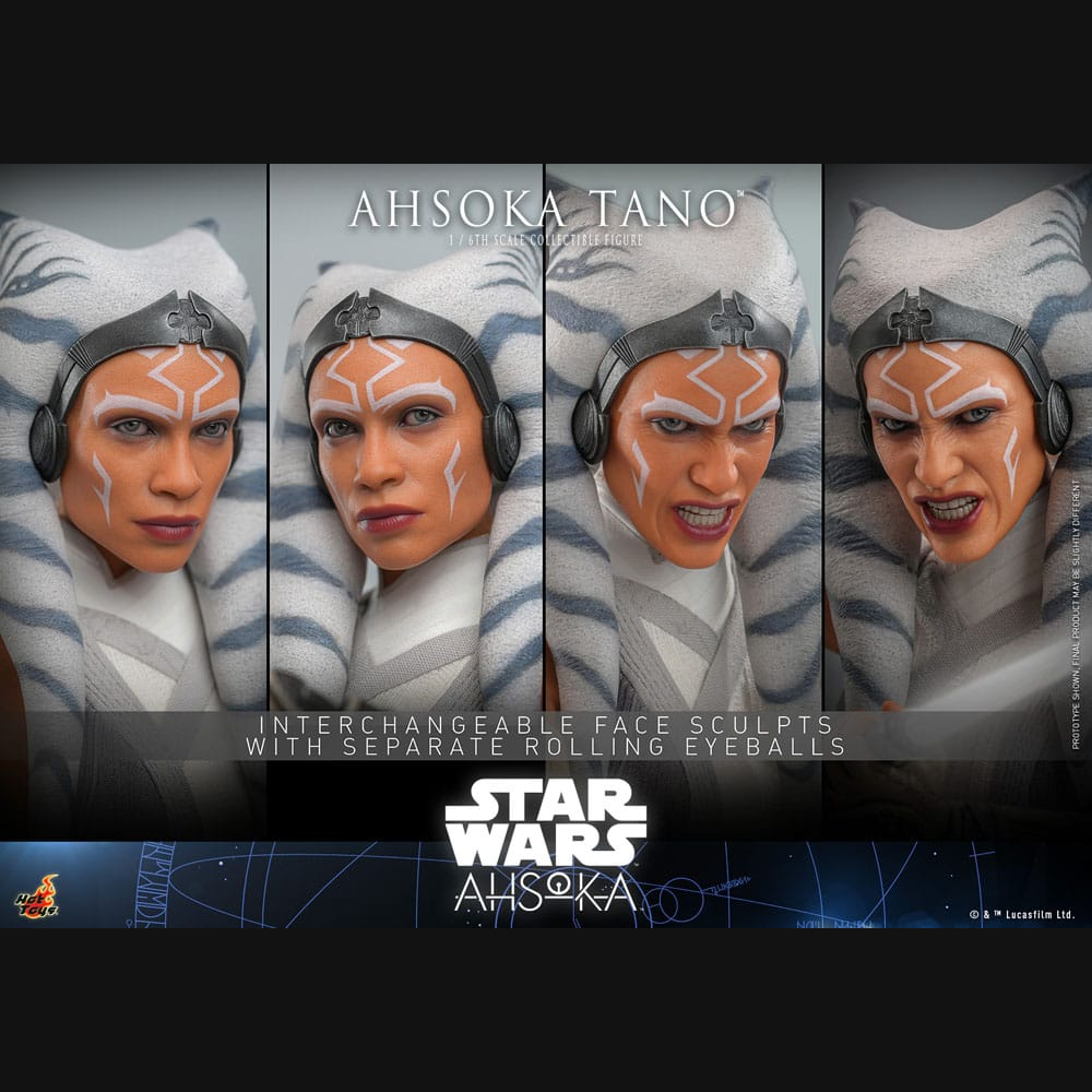 Hot Toys Star Wars: Ahsoka - Ahsoka Tano Masterpiece 1/6 Actionfigur