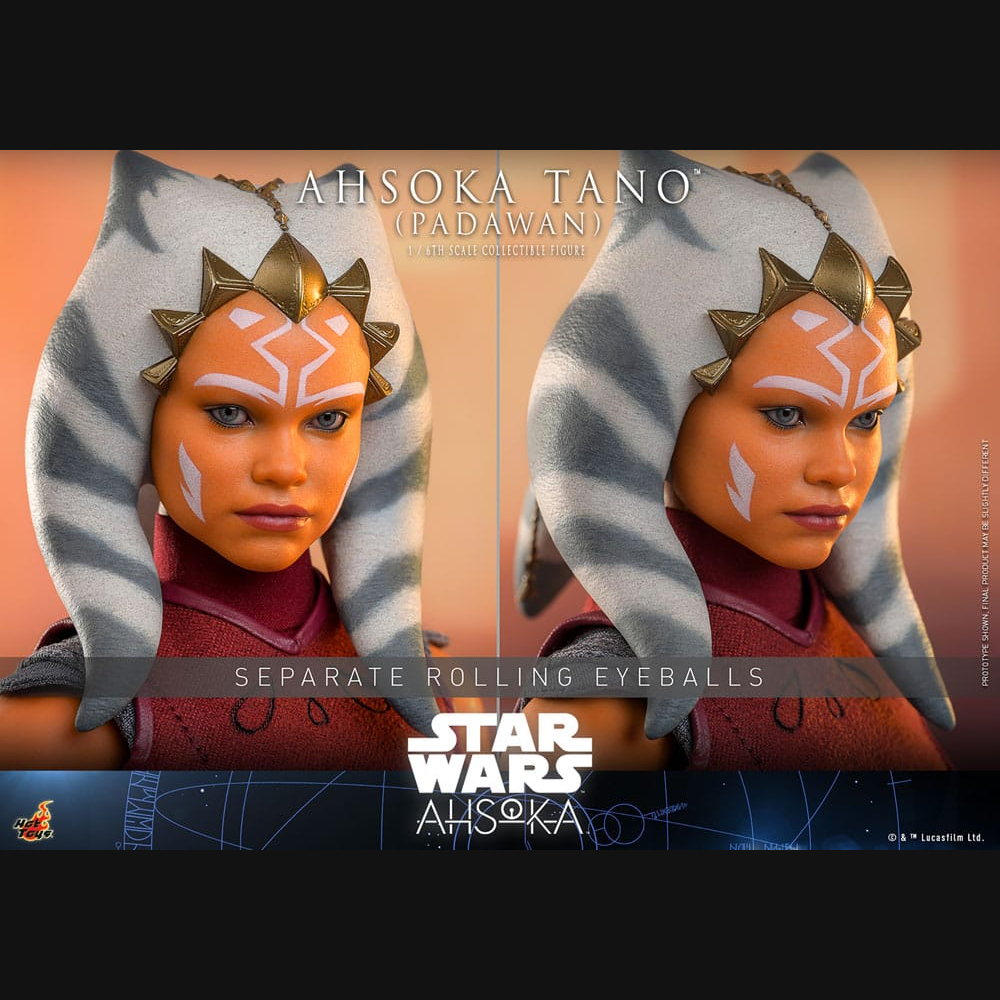 Hot Toys Star Wars: Ahsoka - Ahsoka Tano (Padawan) Masterpiece 1/6 Actionfigur