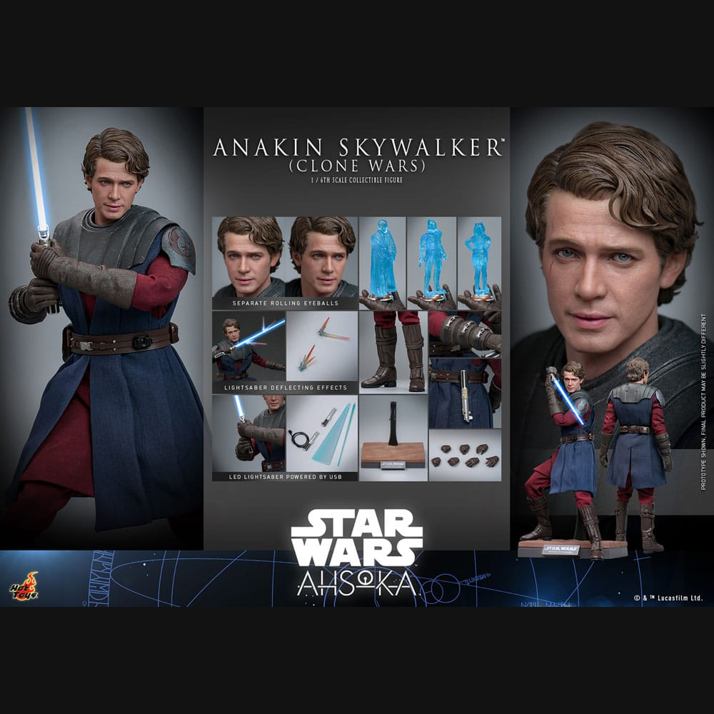 Hot Toys Star Wars: Ahsoka - Anakin Skywalker 1/6 Actionfigur