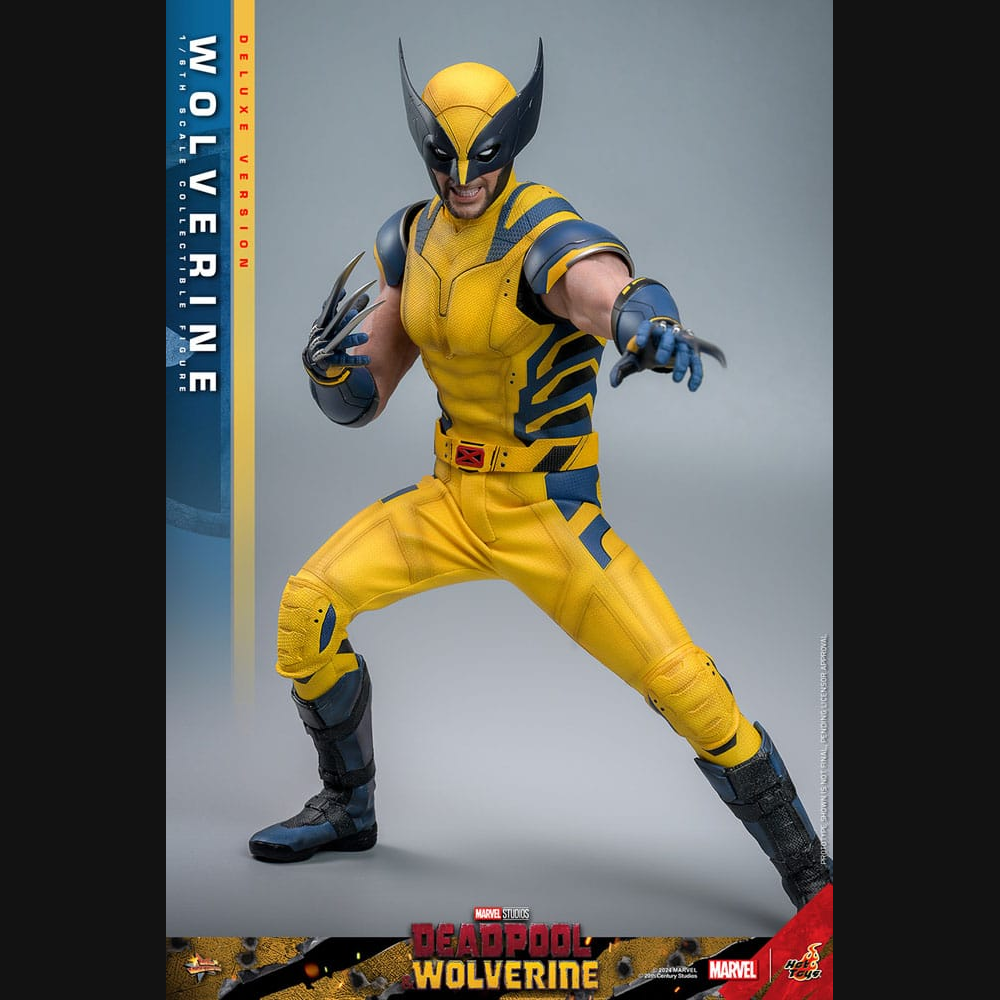 Hot Toys Deadpool & Wolverine - Wolverine (Deluxe) Masterpiece 1/6 Actionfigur