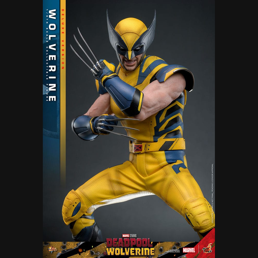 Hot Toys Deadpool & Wolverine - Wolverine (Deluxe) Masterpiece 1/6 Actionfigur