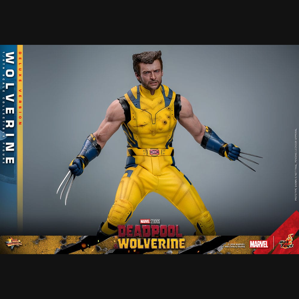 Hot Toys Deadpool & Wolverine - Wolverine (Deluxe) Masterpiece 1/6 Actionfigur