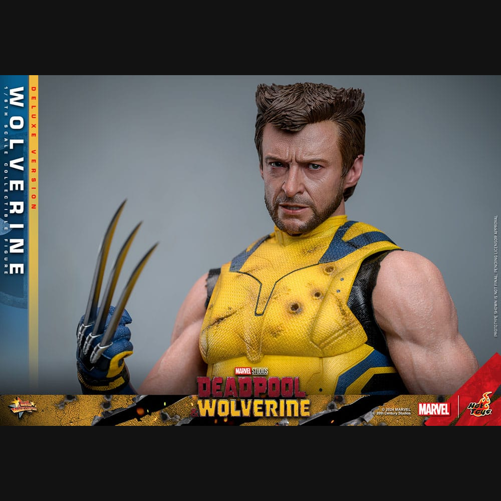 Hot Toys Deadpool & Wolverine - Wolverine (Deluxe) Masterpiece 1/6 Actionfigur