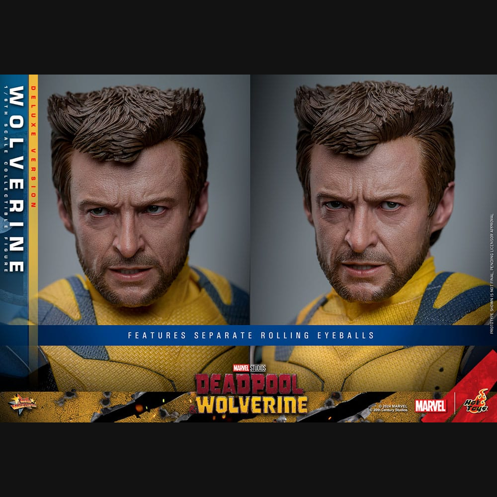 Hot Toys Deadpool & Wolverine - Wolverine (Deluxe) Masterpiece 1/6 Actionfigur