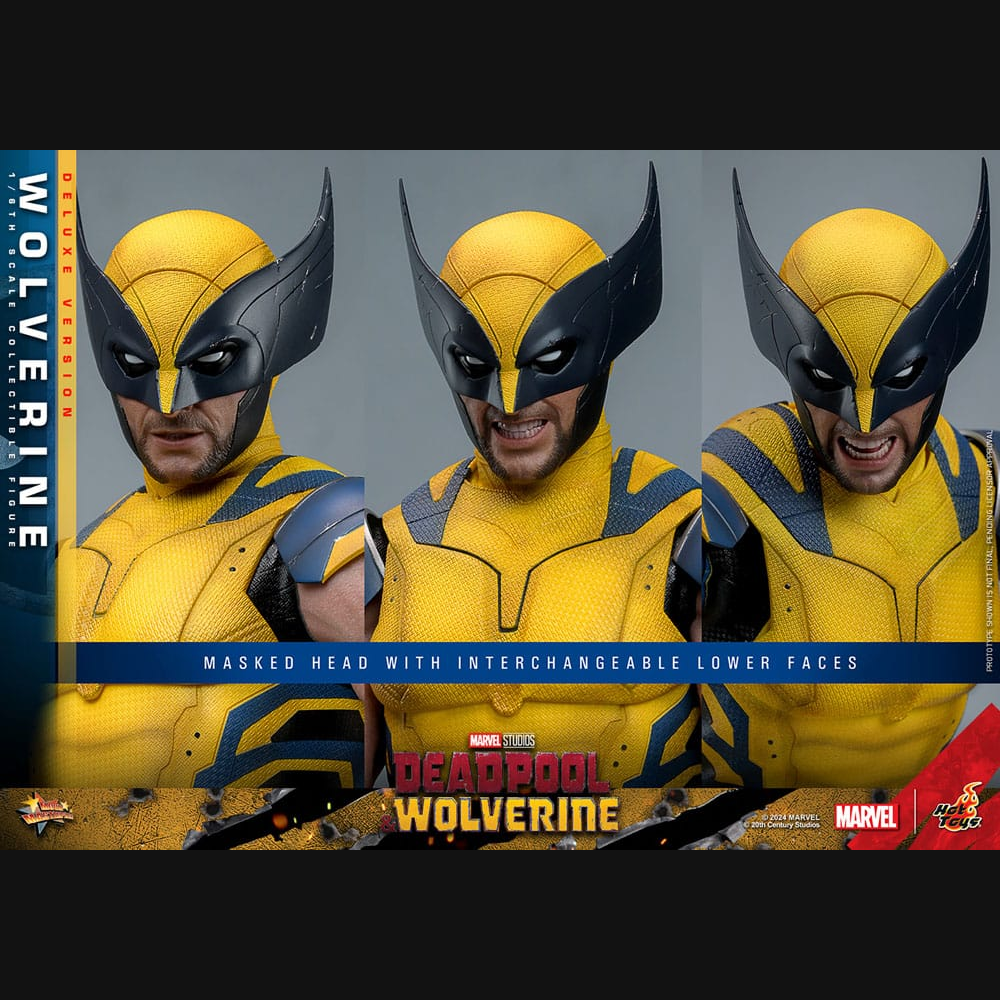 Hot Toys Deadpool & Wolverine - Wolverine (Deluxe) Masterpiece 1/6 Actionfigur