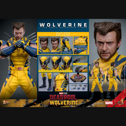 Hot Toys Deadpool & Wolverine - Wolverine (Deluxe) Masterpiece 1/6 Actionfigur