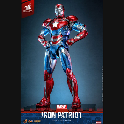 Hot Toys Marvel: Iron Man - Iron Patriot Masterpiece Diecast 1/6 Actionfigur