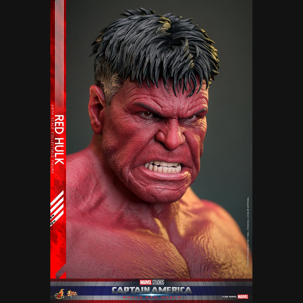 Hot Toys Marvel: Captain America Brave New World - Red Hulk Masterpiece 1/6 Actionfigur