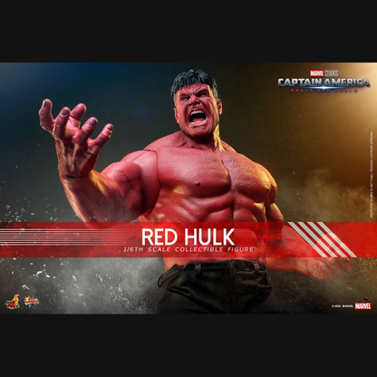 Hot Toys Marvel: Captain America Brave New World - Red Hulk Masterpiece 1/6 Actionfigur