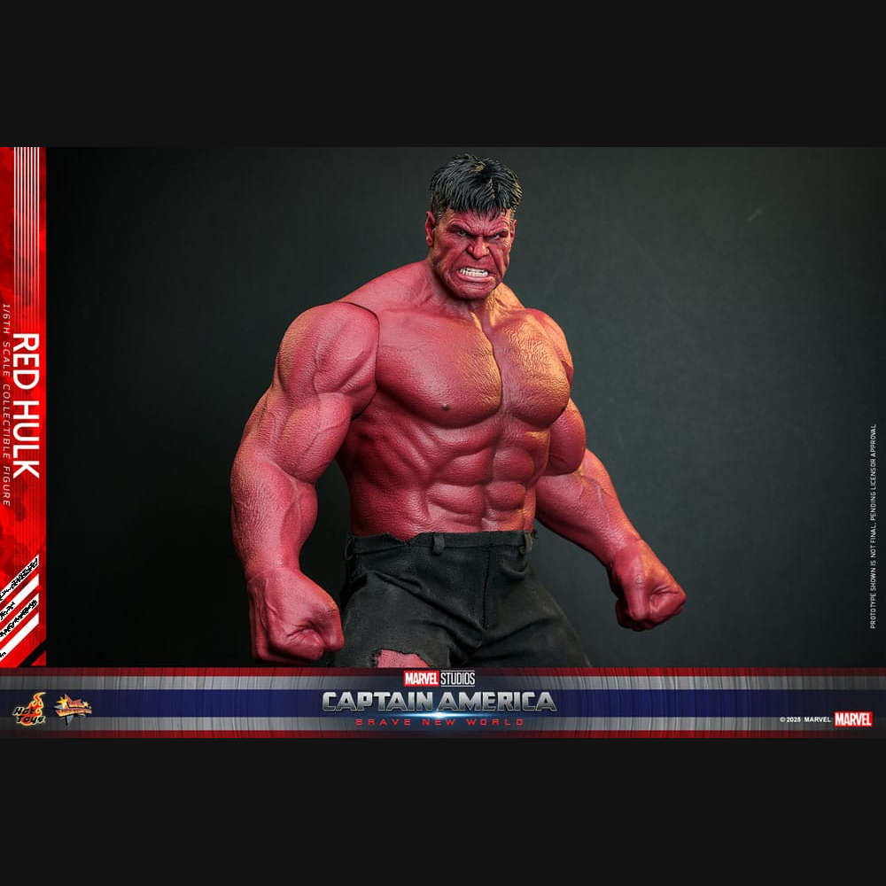 Hot Toys Marvel: Captain America Brave New World - Red Hulk Masterpiece 1/6 Actionfigur