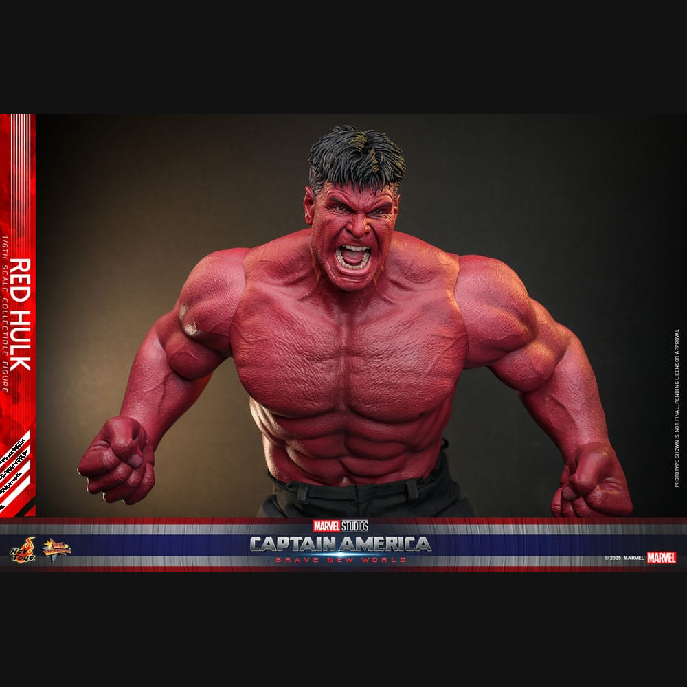 Hot Toys Marvel: Captain America Brave New World - Red Hulk Masterpiece 1/6 Actionfigur