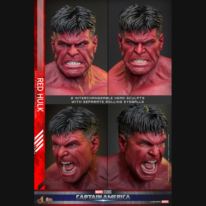 Hot Toys Marvel: Captain America Brave New World - Red Hulk Masterpiece 1/6 Actionfigur