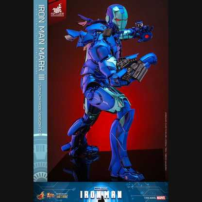 Hot Toys Iron Man - Iron Man Mark III (Stealth Mode) 2.0 Masterpiece Diecast 1/6 Actionfigur