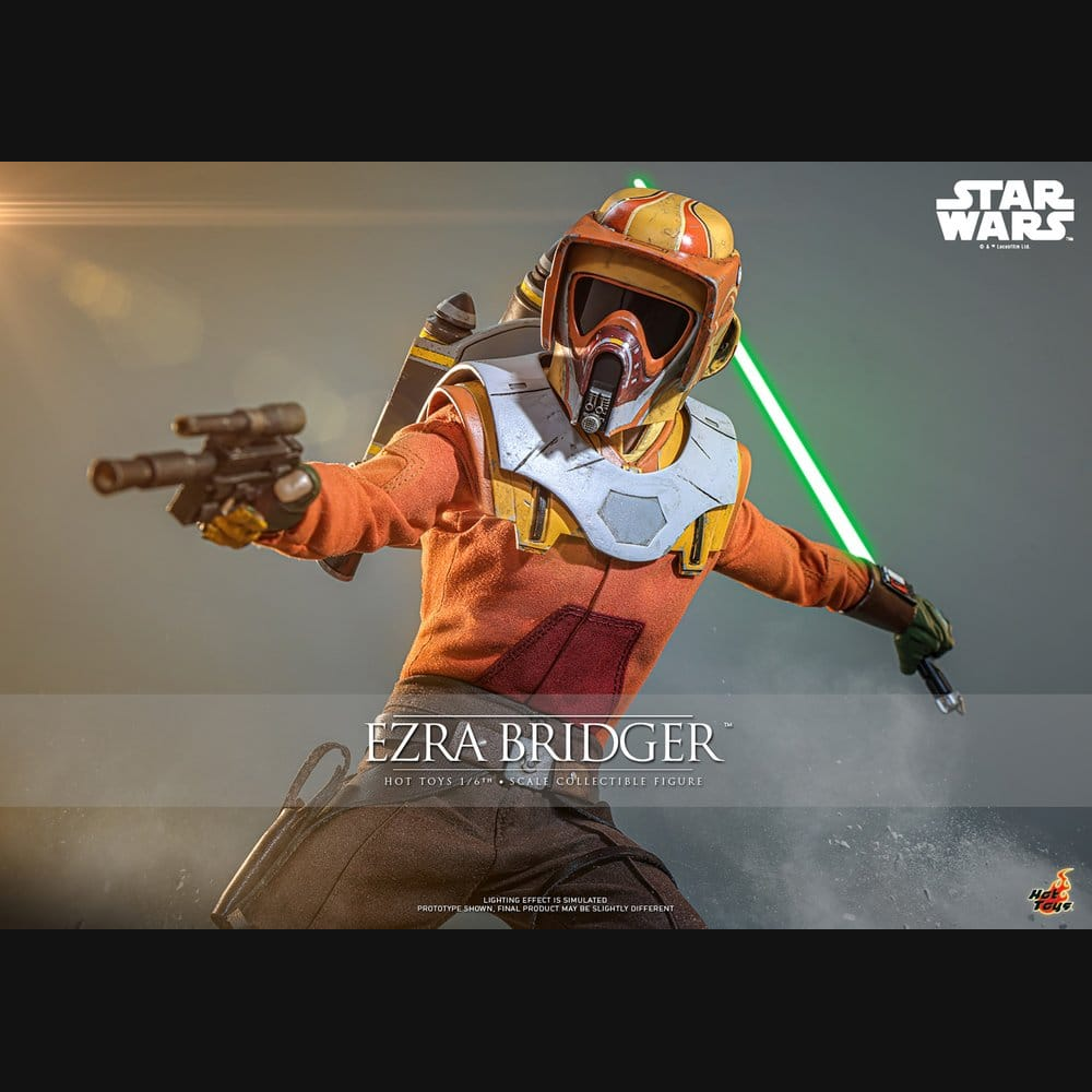 Hot Toys Star Wars: Rebels - Ezra Bridger Masterpiece 1/6 Actionfigur