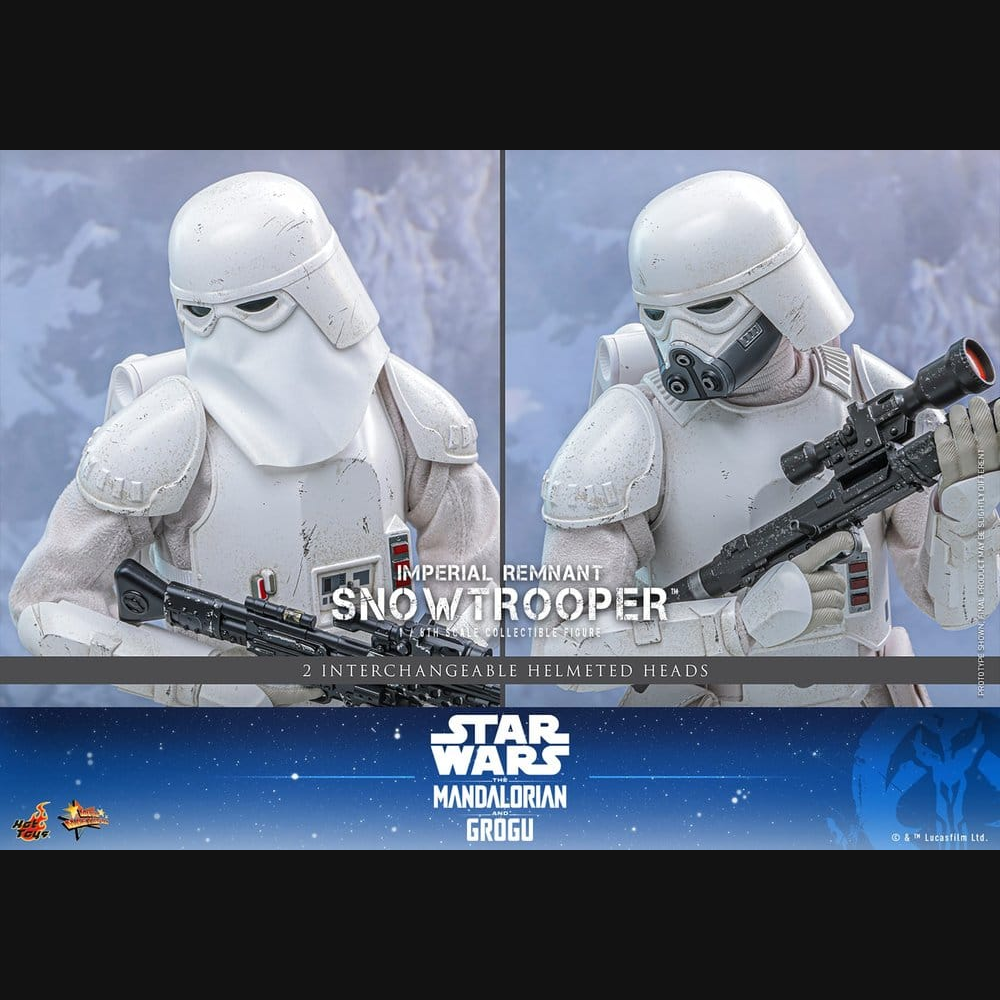 Hot Toys Star Wars: The Mandalorian & Grogu - Imperial Remnant Snowtrooper Masterpiece 1/6 Actionfigur