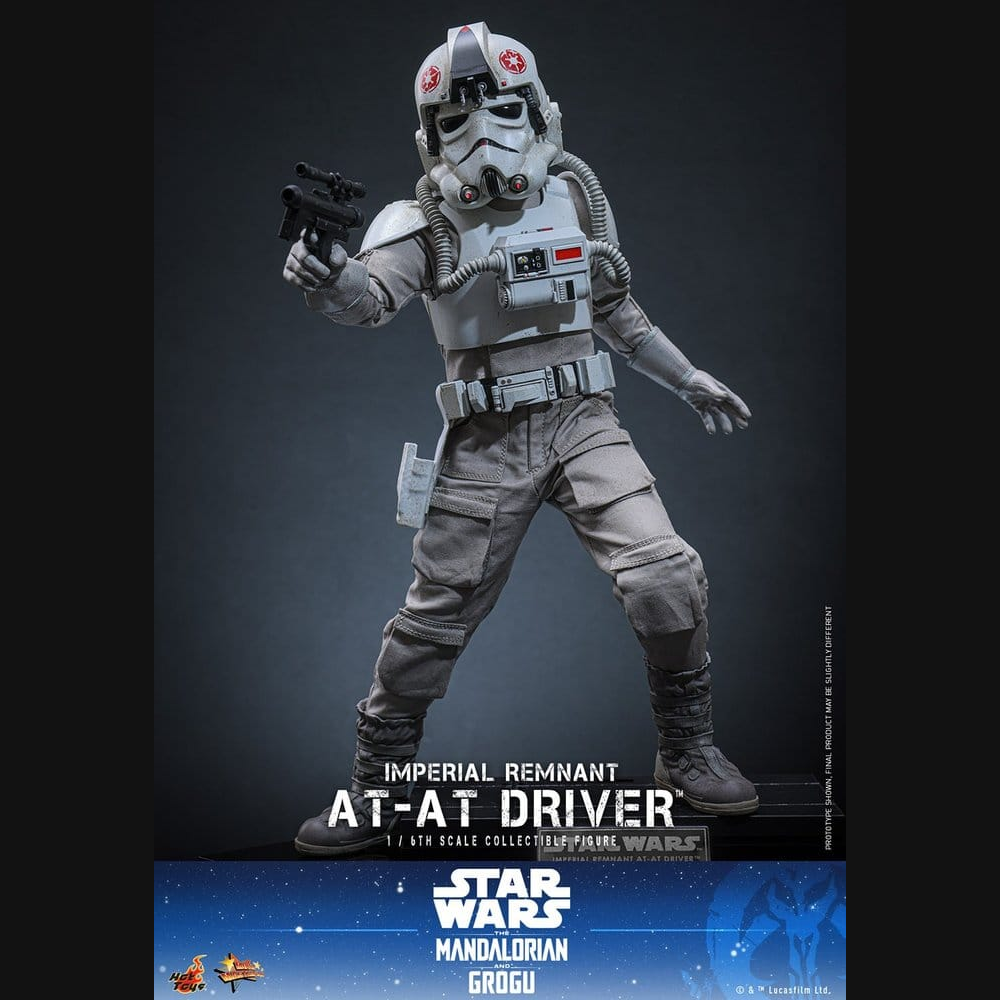 Hot Toys Star Wars: The Mandalorian & Grogu - Imperial Remnant AT-AT Driver Masterpiece 1/6 Actionfigur