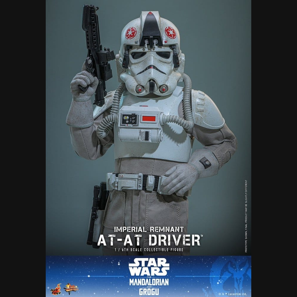 Hot Toys Star Wars: The Mandalorian & Grogu - Imperial Remnant AT-AT Driver Masterpiece 1/6 Actionfigur