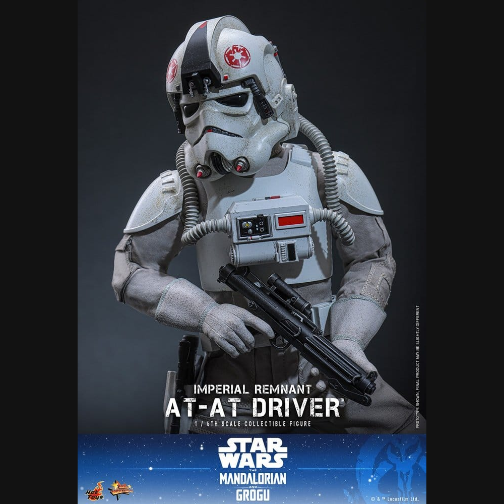 Hot Toys Star Wars: The Mandalorian & Grogu - Imperial Remnant AT-AT Driver Masterpiece 1/6 Actionfigur