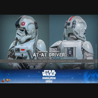 Hot Toys Star Wars: The Mandalorian & Grogu - Imperial Remnant AT-AT Driver Masterpiece 1/6 Actionfigur