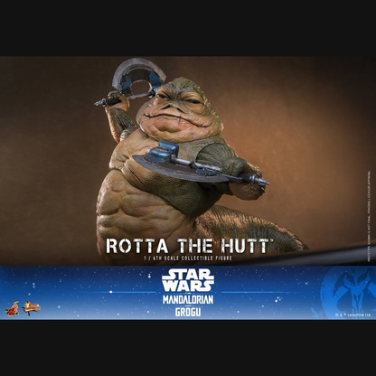 Hot Toys Star Wars: The Mandalorian & Grogu - Rotta The Hutt Masterpiece 1/6 Actionfigur