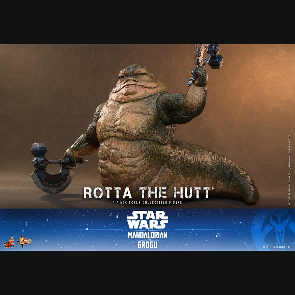 Hot Toys Star Wars: The Mandalorian & Grogu - Rotta The Hutt Masterpiece 1/6 Actionfigur