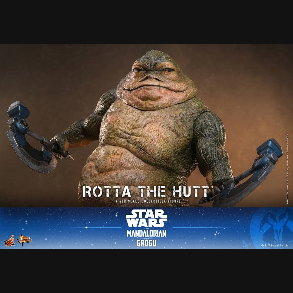 Hot Toys Star Wars: The Mandalorian & Grogu - Rotta The Hutt Masterpiece 1/6 Actionfigur