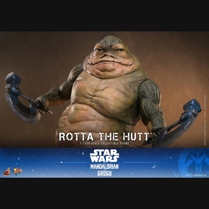 Hot Toys Star Wars: The Mandalorian & Grogu - Rotta The Hutt Masterpiece 1/6 Actionfigur