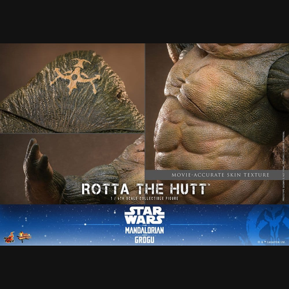 Hot Toys Star Wars: The Mandalorian & Grogu - Rotta The Hutt Masterpiece 1/6 Actionfigur
