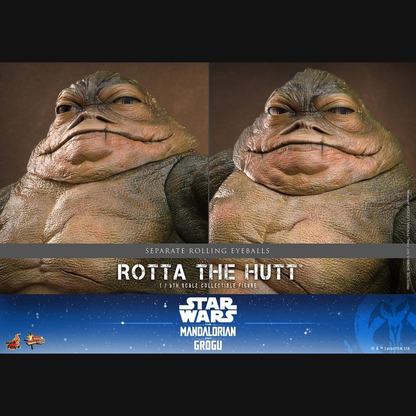 Hot Toys Star Wars: The Mandalorian & Grogu - Rotta The Hutt Masterpiece 1/6 Actionfigur