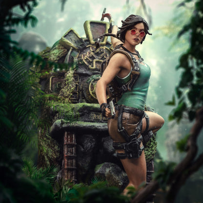 Iron Studios Tomb Raider – Lara Croft Deluxe Art Scale 1/10 – Statue