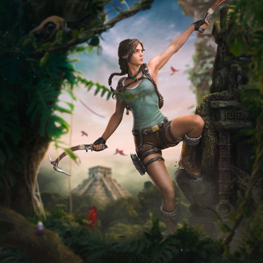 Iron Studios Tomb Raider – Lara Croft Deluxe Art Scale 1/10 – Statue