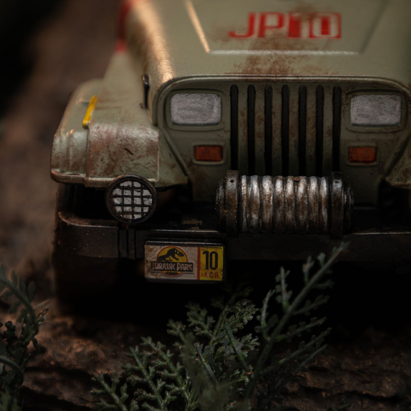 Iron Studios Jurassic Park – T-Rex Chase Demi Art Scale 1/20 – Statue