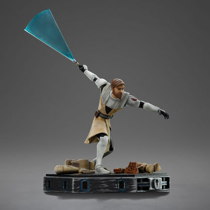 Iron Studios Star Wars: Clone Wars - Obi-Wan Kenobi Art Scale 1/10 - Statue