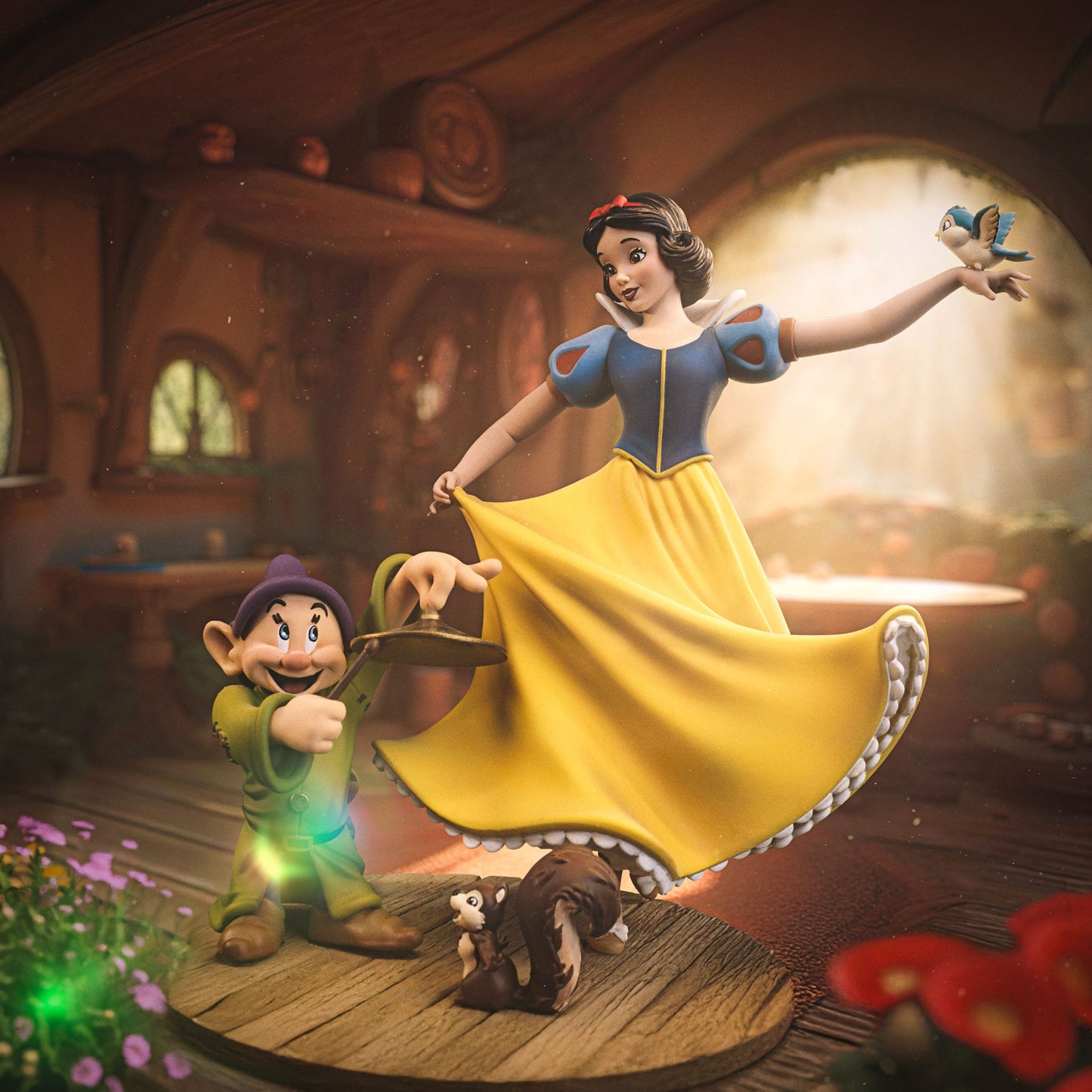 Iron Studios Disney Classic: Schneewittchen und die 7 Zwerge Art Scale 1/10 - Statue