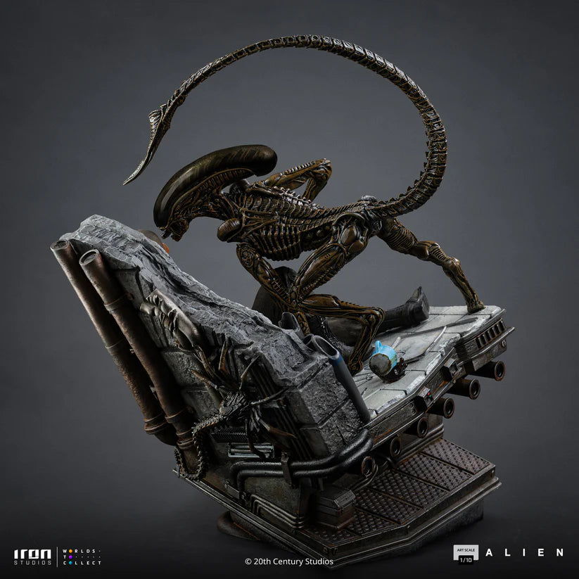Iron Studios Alien - Ellen Ripley und Alien Art Scale 1/10 - Statue