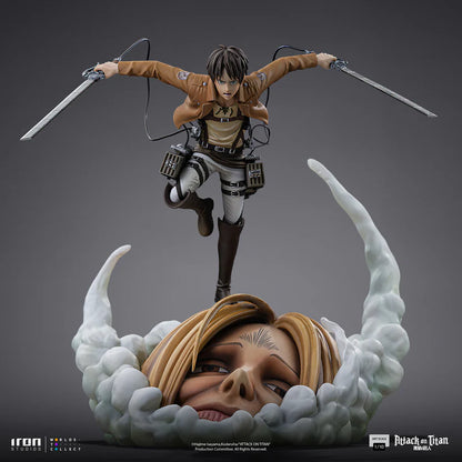 Iron Studios Attack on Titan - Eren Yeager Art Scale 1/10 - Statue