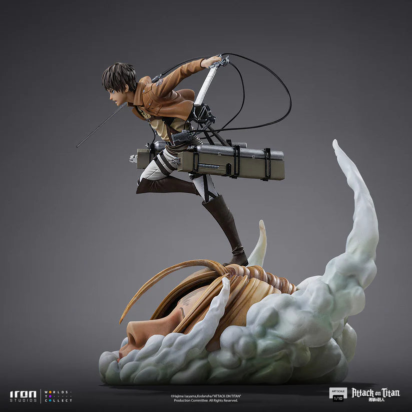 Iron Studios Attack on Titan - Eren Yeager Art Scale 1/10 - Statue