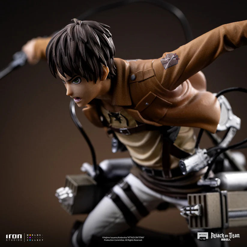 Iron Studios Attack on Titan - Eren Yeager Art Scale 1/10 - Statue