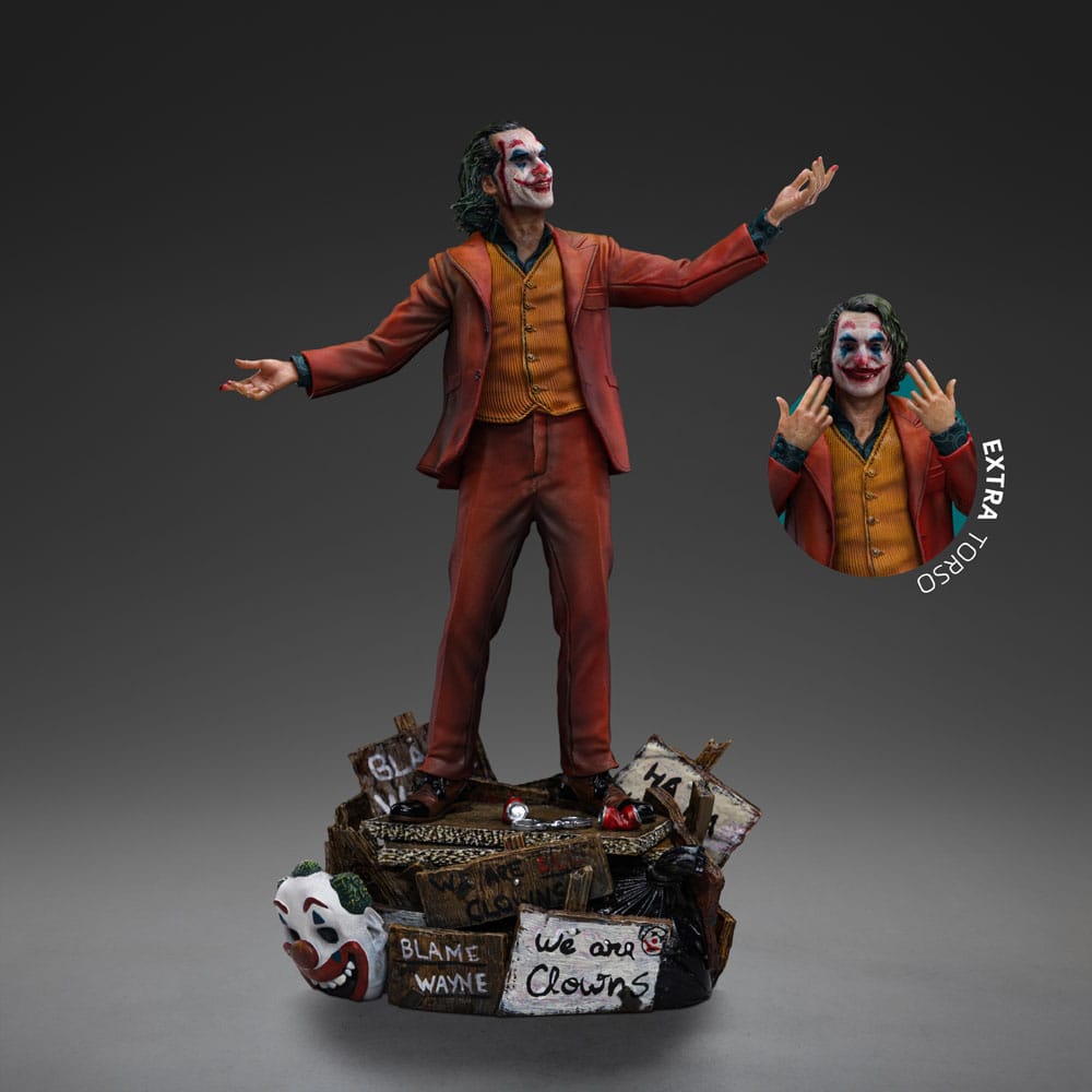 Iron Studios DC: Batman - Joker (Arthur Fleck) Art Scale Deluxe 1/10 - Statue