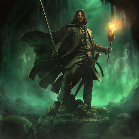 Iron Studios Der Herr der Ringe - Aragorn Unleashed Art Scale 1/10 - Statue