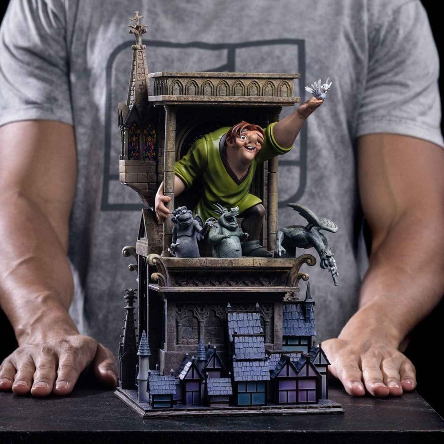 Iron Studios Disney: Der Glöckner von Notre Dame - Quasimodo Art Scale 1/10 - Statue